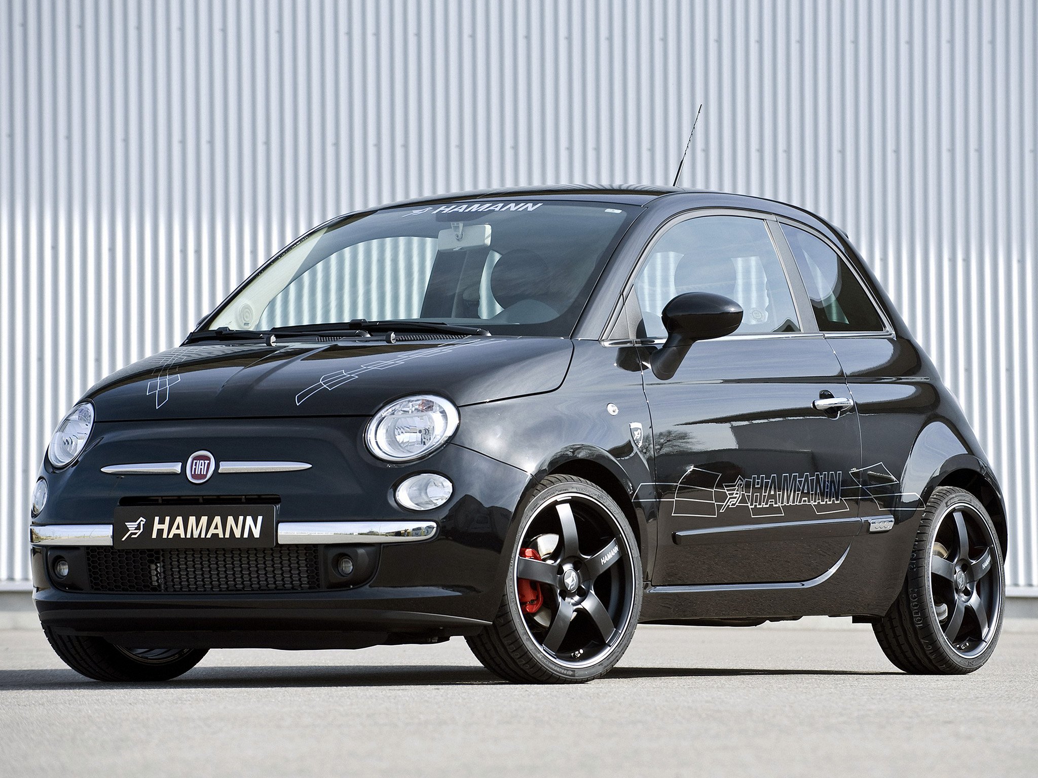 hamann, Fiat, 500, Cars, Modified, 2008 Wallpaper