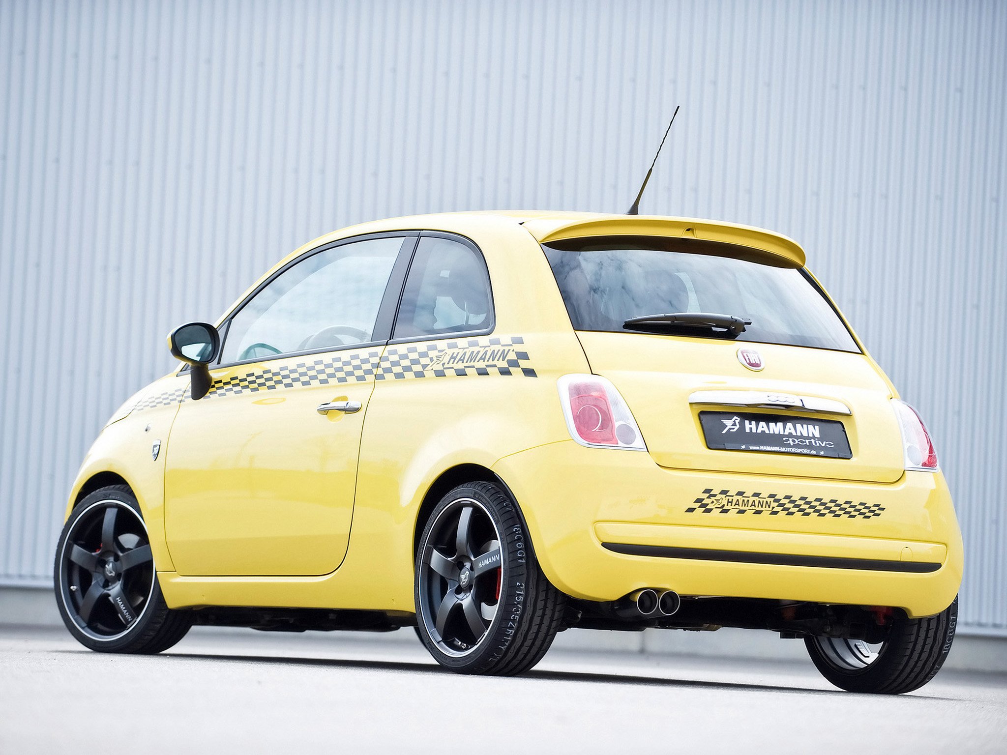 hamann, Fiat, 500, Cars, Modified, 2008 Wallpaper