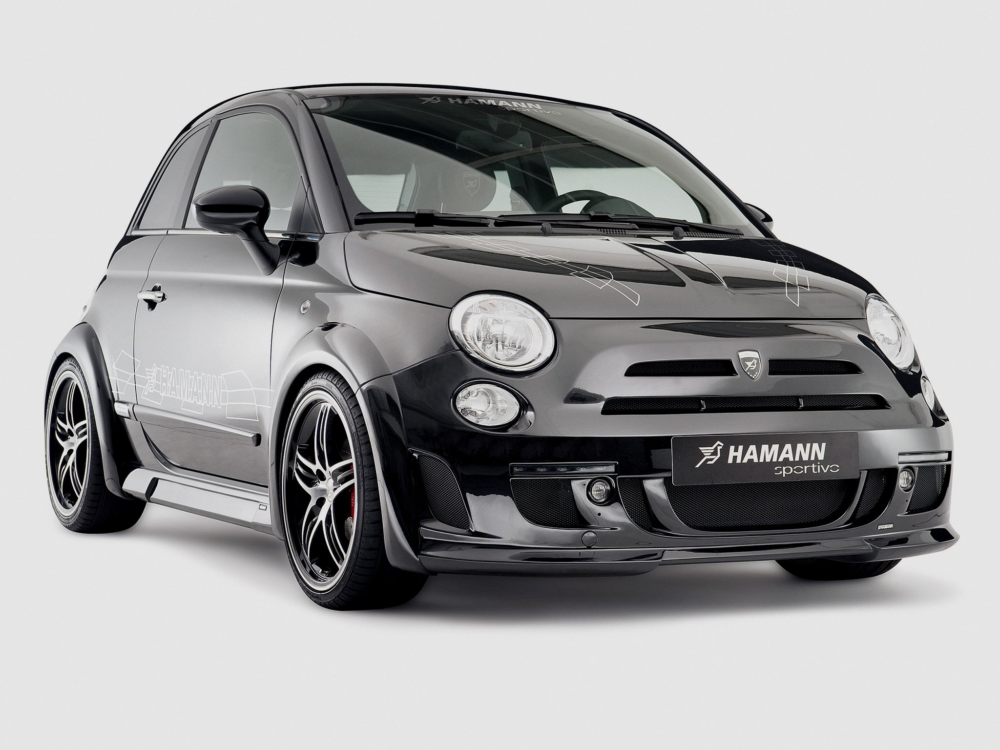hamann, Fiat, 500, Largo, Cars, Modified, 2009 Wallpaper