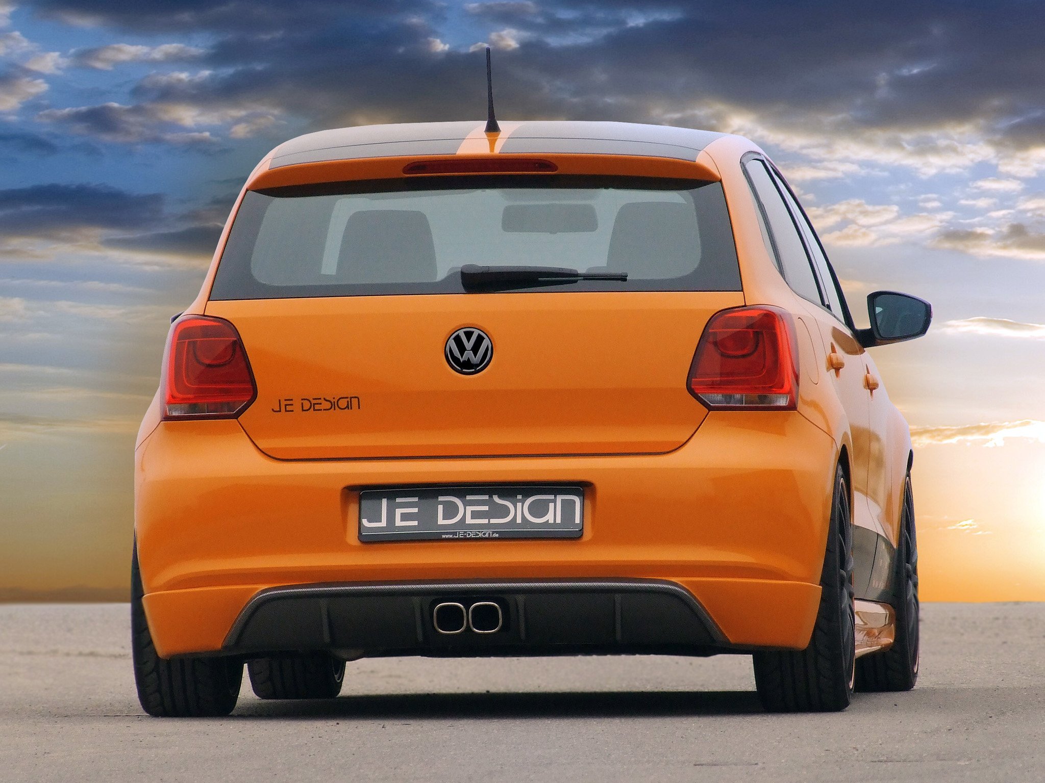 je, Design, Volkswagen, Polo, 5 door, Cars, Modified, 2010 Wallpaper