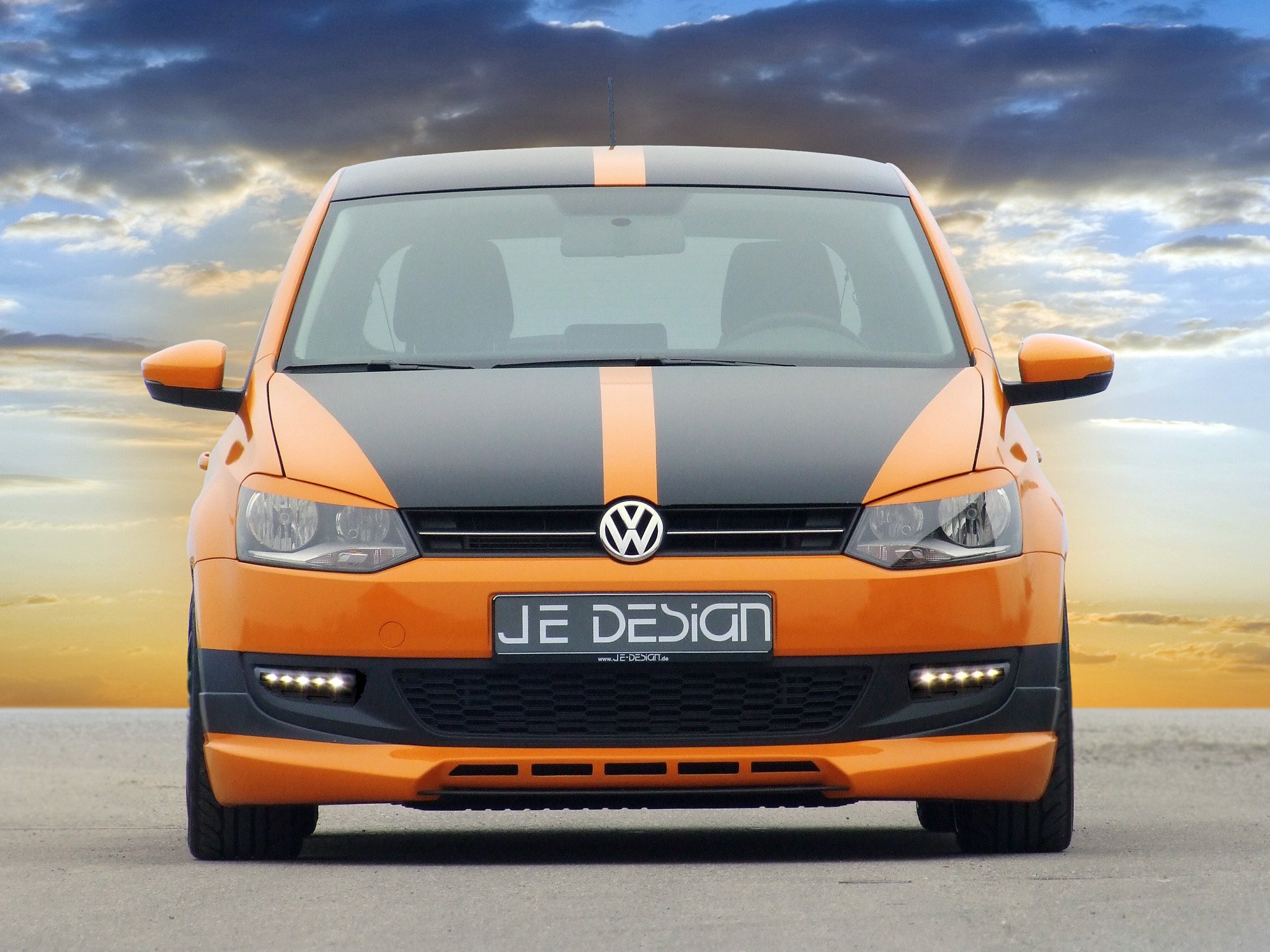je, Design, Volkswagen, Polo, 5 door, Cars, Modified, 2010 Wallpaper