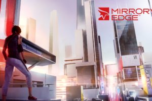 mirrors, Edge, Catalyst, Action, Adventure, Platform, Sci fi, Futuristic, City, Cities, Fighting, 1mecat, Warrior, Girl, Artwork, Poster