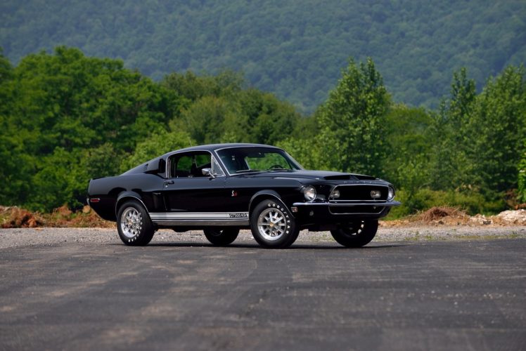 1968, Shelby, Gt500 kr, Cars, Ford, Mustang HD Wallpaper Desktop Background