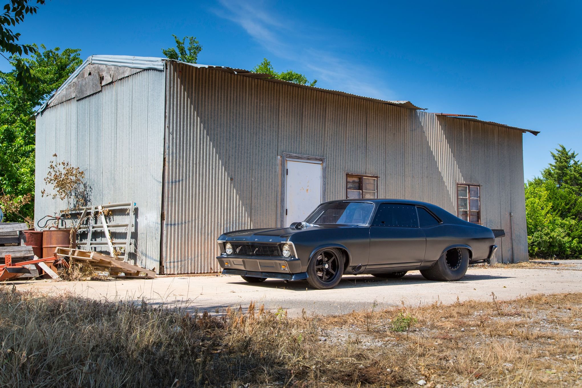 1969, Chevrolet, Nova, Hot, Rod, Rods, Muscle, Classic, Custom Wallpaper