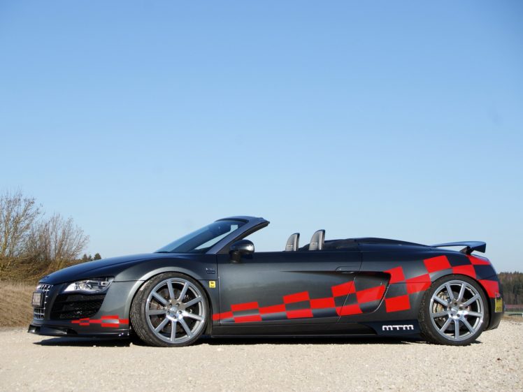 mtm, Audi r8, V10, Spyder, 2012, Cars, Modified HD Wallpaper Desktop Background