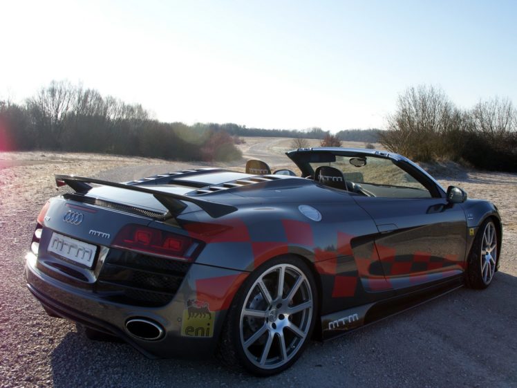 mtm, Audi r8, V10, Spyder, 2012, Cars, Modified HD Wallpaper Desktop Background