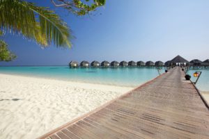 maldives, Beach, Sea, Bridge, Houses, Landscape, Ocean, Beaches
