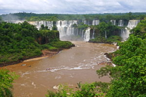 waterfalls, Brazil, River, Landscape, Iguazu, Nature