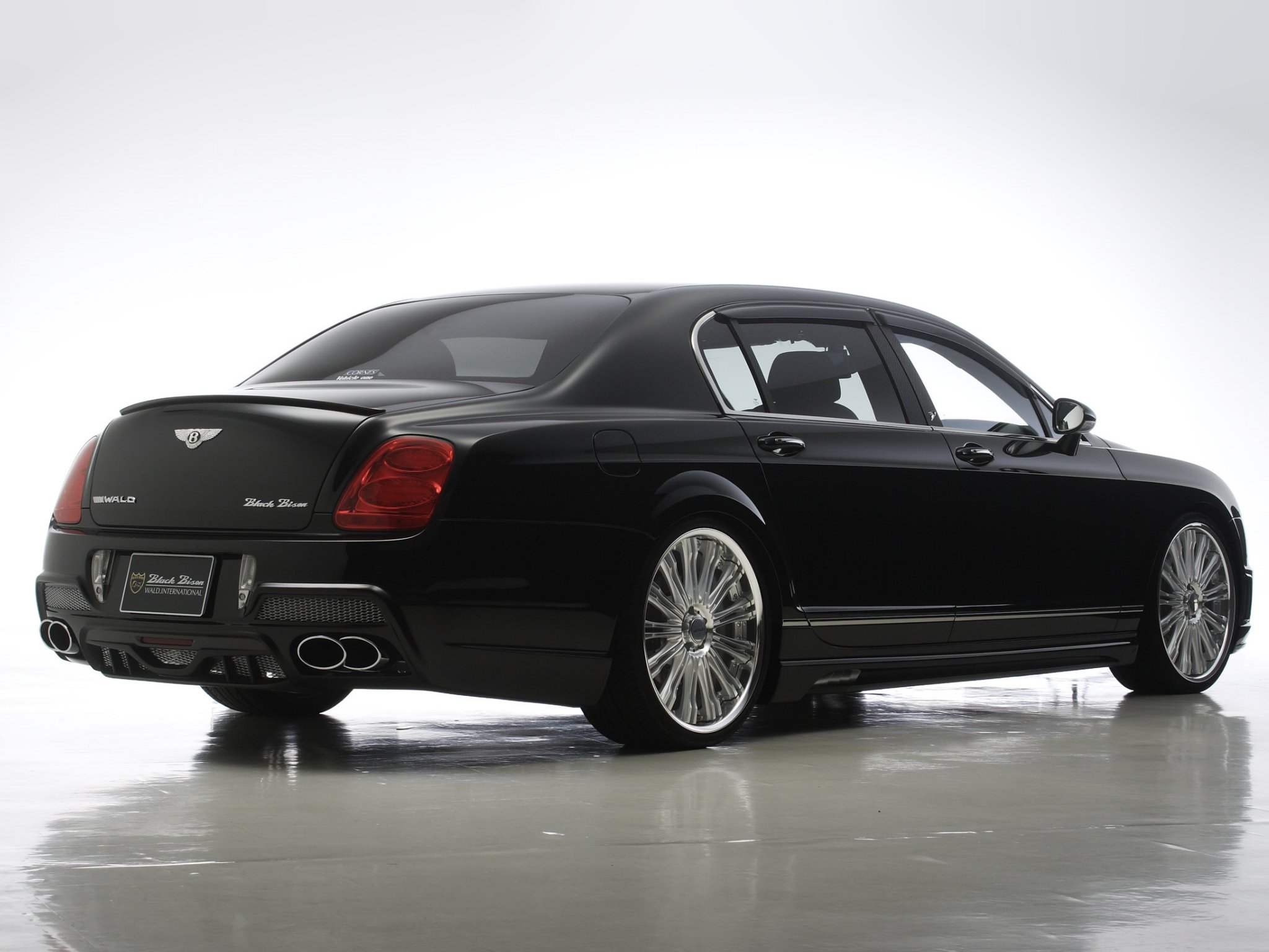 wald, International, Bentley, Continental, Flying, Spur, Black, Bison, Edition, Cars, Modified, 2010 Wallpaper
