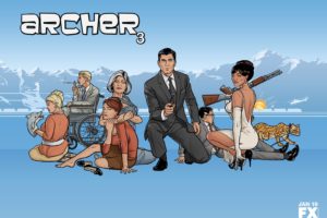 archer, Animation, Series, Cartoon, Action, Adventure, Comedy, Spy, Crime, Poster