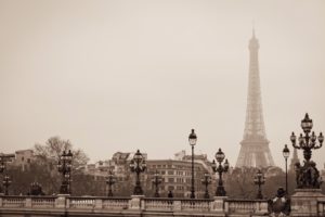 eiffel, Tower, Paris, France, City, Lights, Bridge, Architecture