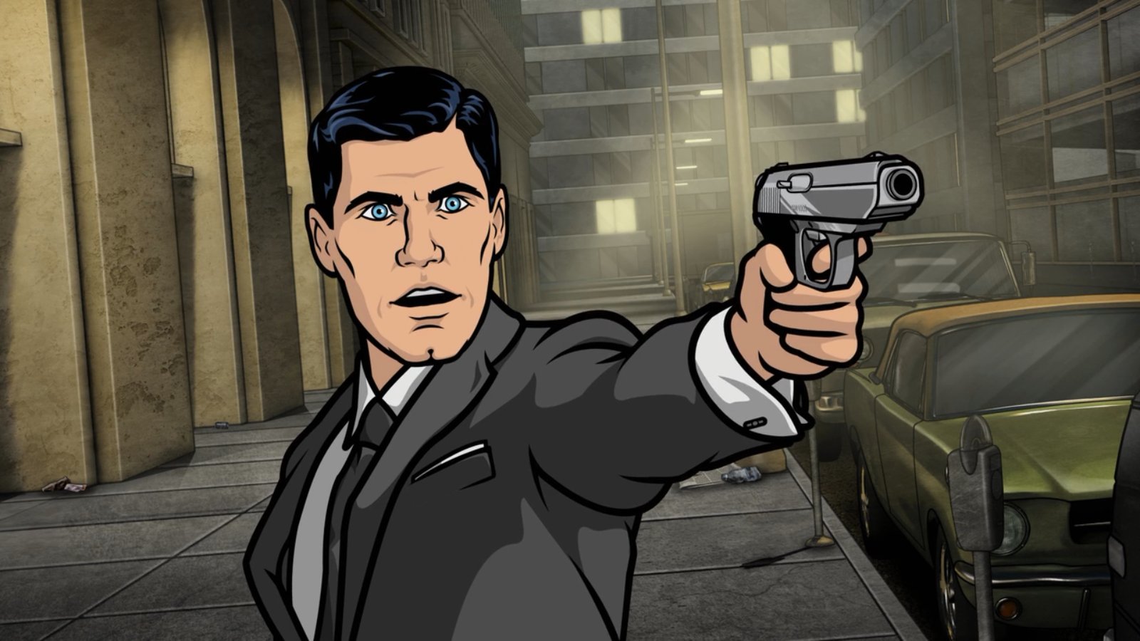 archer, Animation, Series, Cartoon, Action, Adventure, Comedy, Spy, Crime Wallpaper