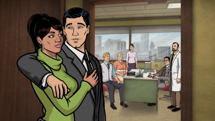 archer, Animation, Series, Cartoon, Action, Adventure, Comedy, Spy, Crime HD Wallpaper Desktop Background