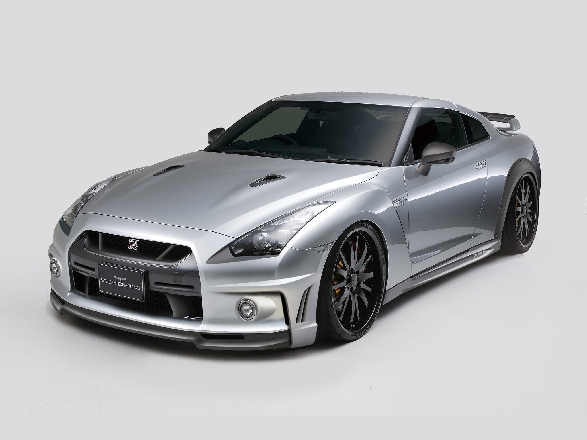 wald, International, Nissan, Gt r, Sports, Line,  r35 , Cars, Modified, 2008 Wallpaper