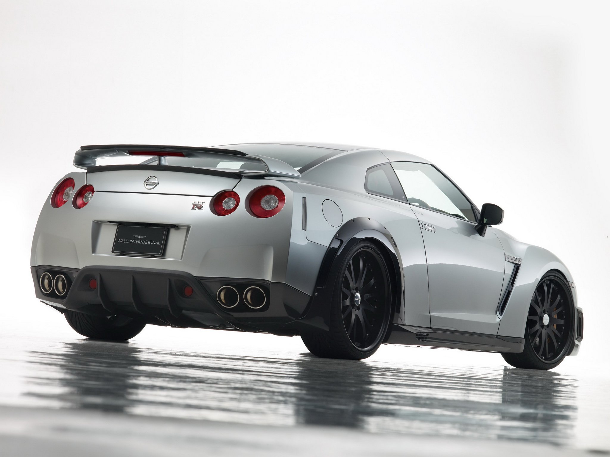 wald, International, Nissan, Gt r, Sports, Line,  r35 , Cars, Modified, 2008 Wallpaper