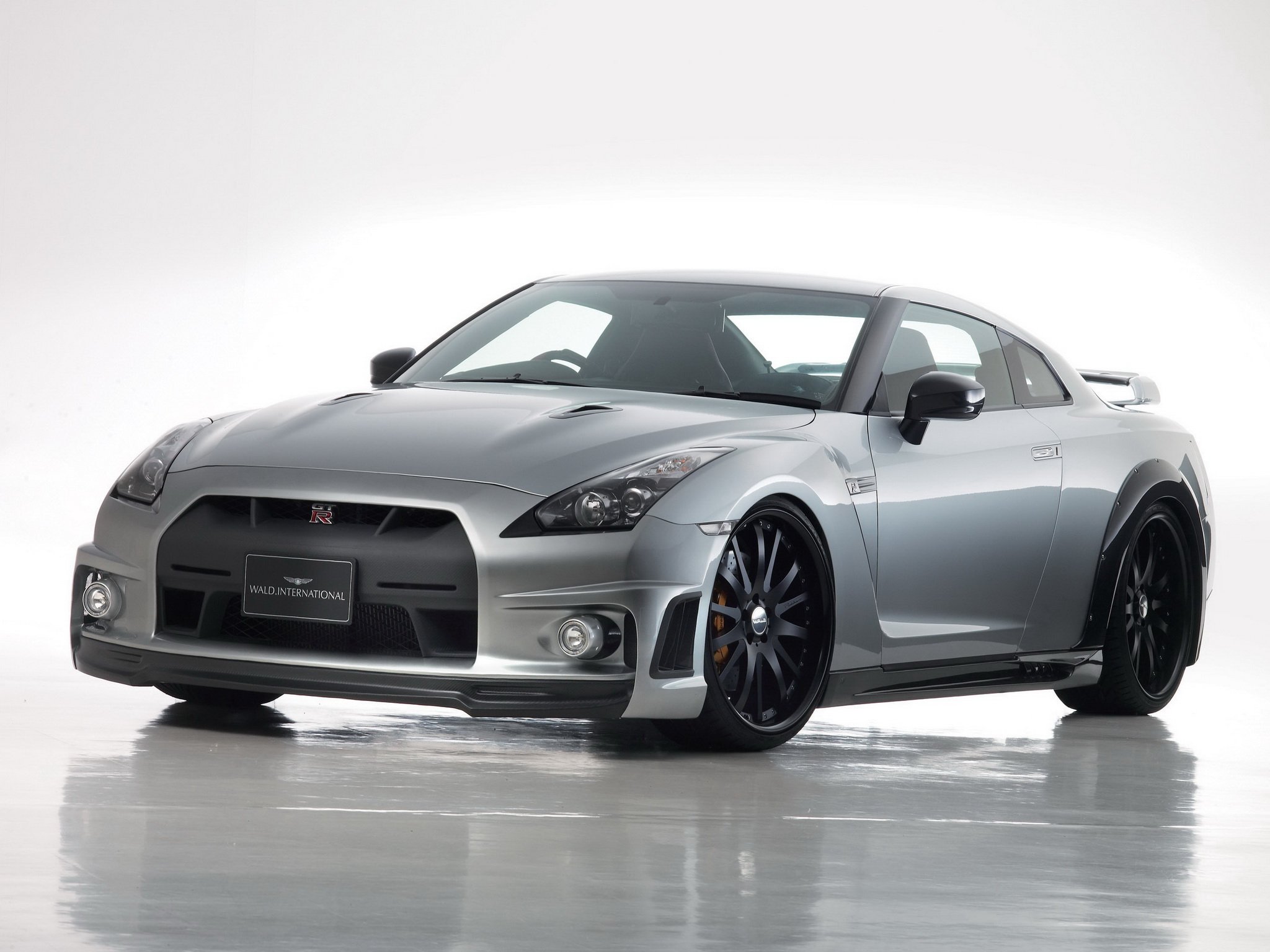 wald, International, Nissan, Gt r, Sports, Line,  r35 , Cars, Modified, 2008 Wallpaper