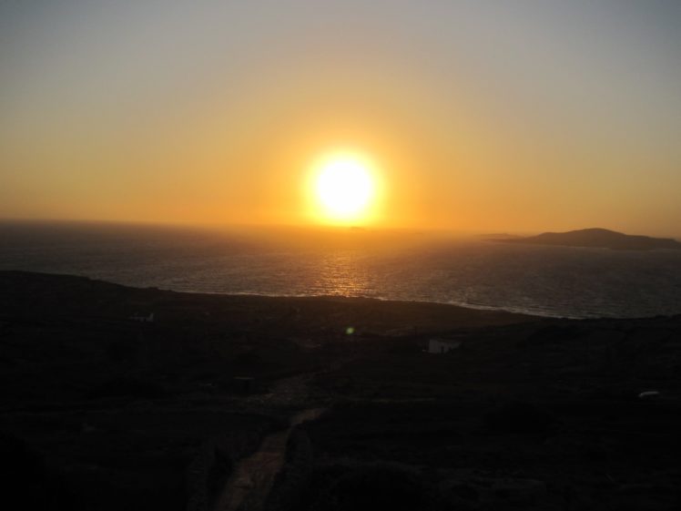 kasos, Island, Sunset, Ata, Sot, Summer, Aegean, Sea HD Wallpaper Desktop Background