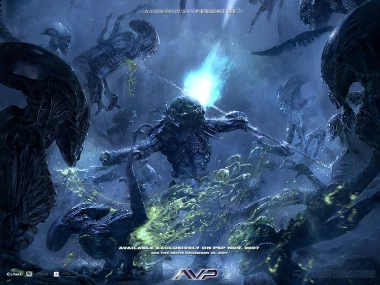 aliens, Vs, , Predator, Games, Sci fi, Alien, Movies HD Wallpaper Desktop Background