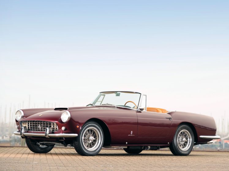 ferrari, 250 gt, Cabriolet,  series, Ii , Cars, 1959 HD Wallpaper Desktop Background