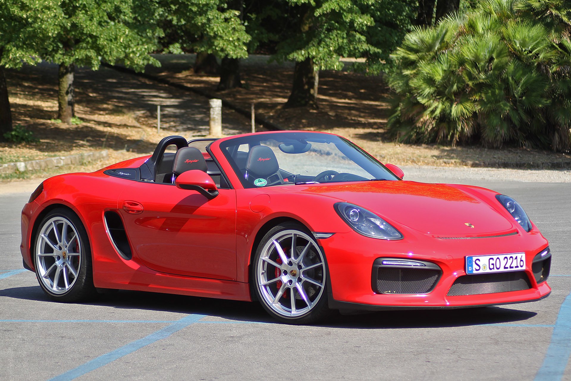 2016, Boxster, Porsche, Spyder Wallpaper