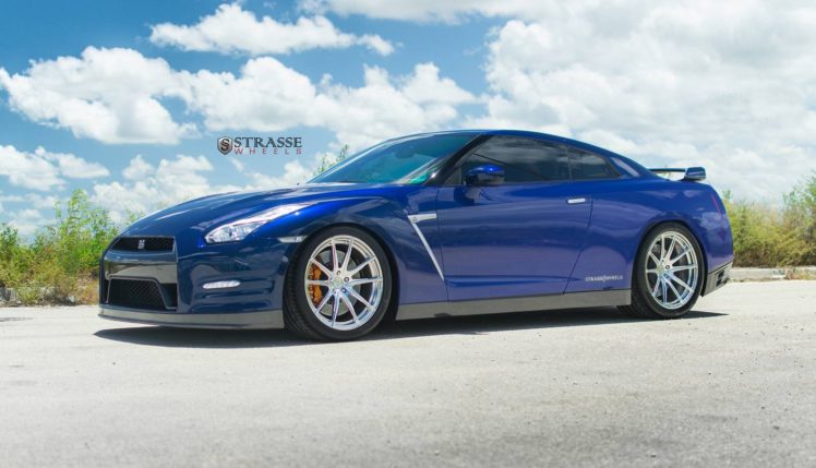 blue, Nissan, Gt r, Coupe, Cars, Strasse, Wheels HD Wallpaper Desktop Background
