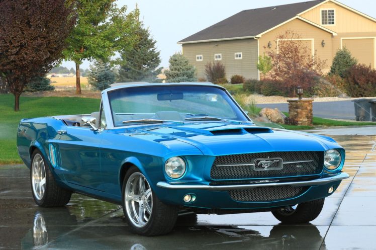 1967, Ford, Mustang, Convertible, Cars, Modified HD Wallpaper Desktop Background