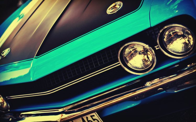 blue, Vintage, Cars, Muscle, Cars, Usa, Vintage, Cars, American, Cars HD Wallpaper Desktop Background