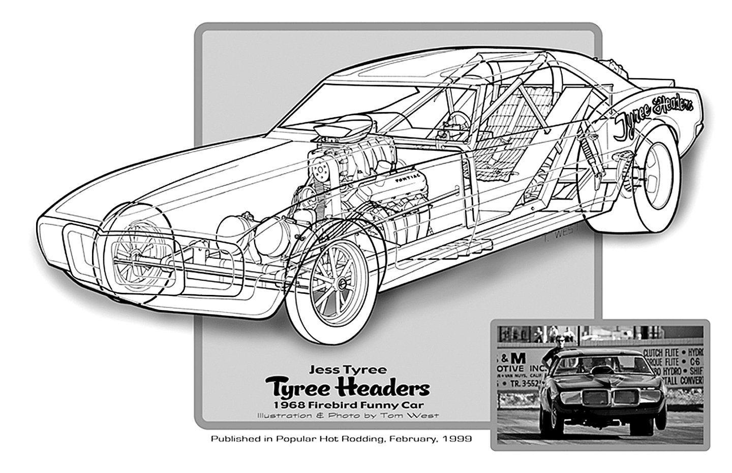 1968, Pontiac, Firebird, Funny, Car, Drag, Cutaway, Usa,  01 Wallpaper