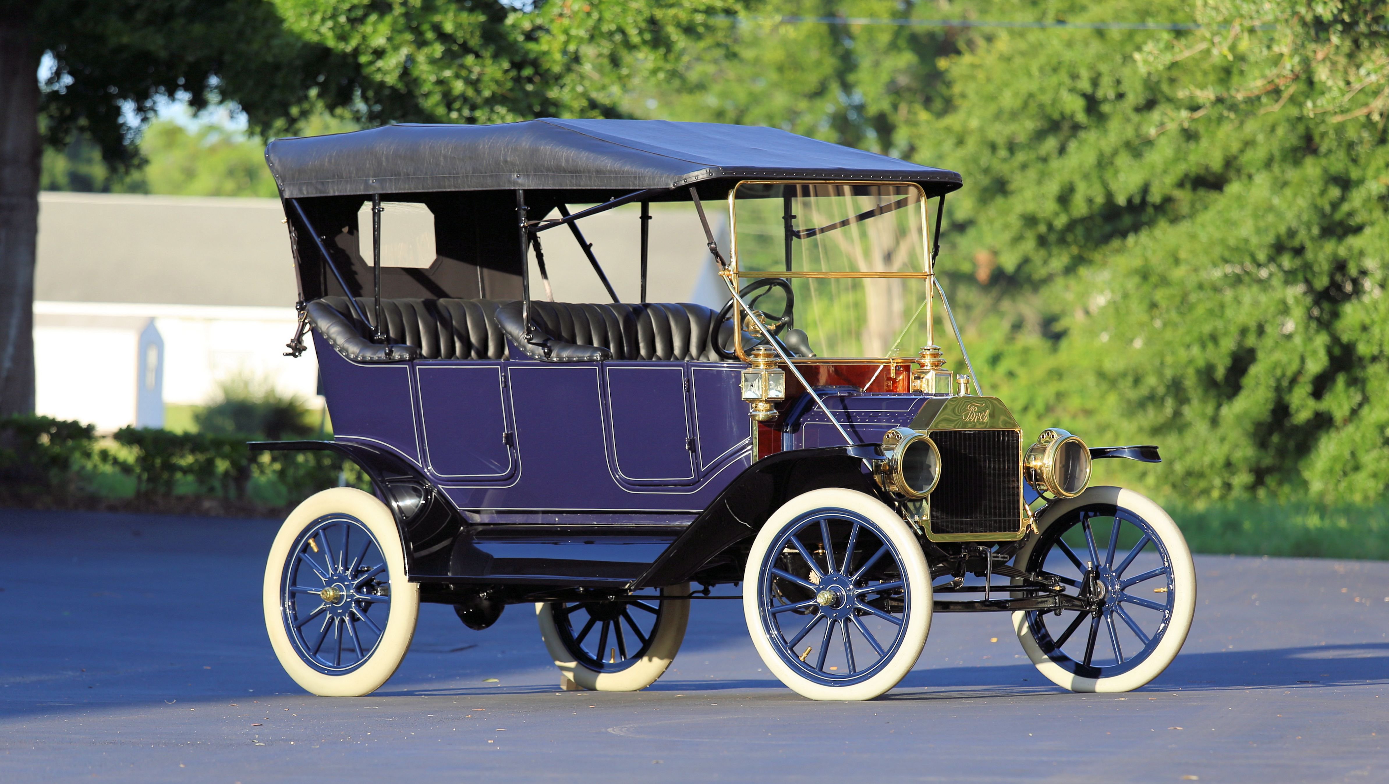 1918, Ford, Model t, Touring, Classic, Old, Vintage, Retro, Original, Usa,  01 Wallpaper