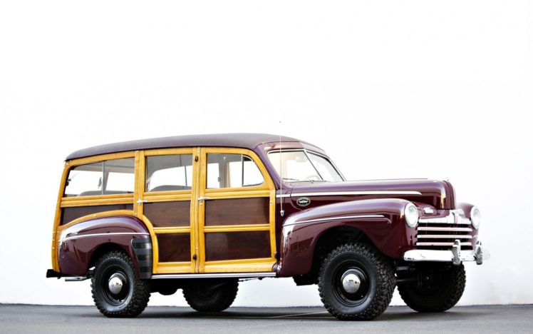 1946, Ford, Marmon, Herrington, Woodie, Wagon, 4×4, Classic, Old, Vintage, Usa,  1600×1000 HD Wallpaper Desktop Background