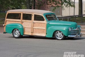 1946, Ford, Super, Deluxe, Woodie wagon, Hotrod, Streetrod, Hot, Rod, Street, Usa, 1600x1200 01