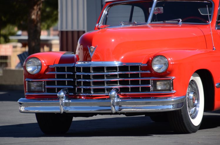 1947, Cadillac, Serie, 63, Convertible, Classic, Old, Vintage, Retro, Red, Usa, 2400×1590 01 HD Wallpaper Desktop Background