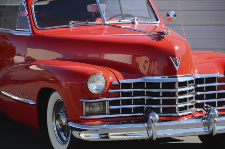 1947, Cadillac, Serie, 63, Convertible, Classic, Old, Vintage, Retro, Red, Usa, 2400×1590 04 HD Wallpaper Desktop Background