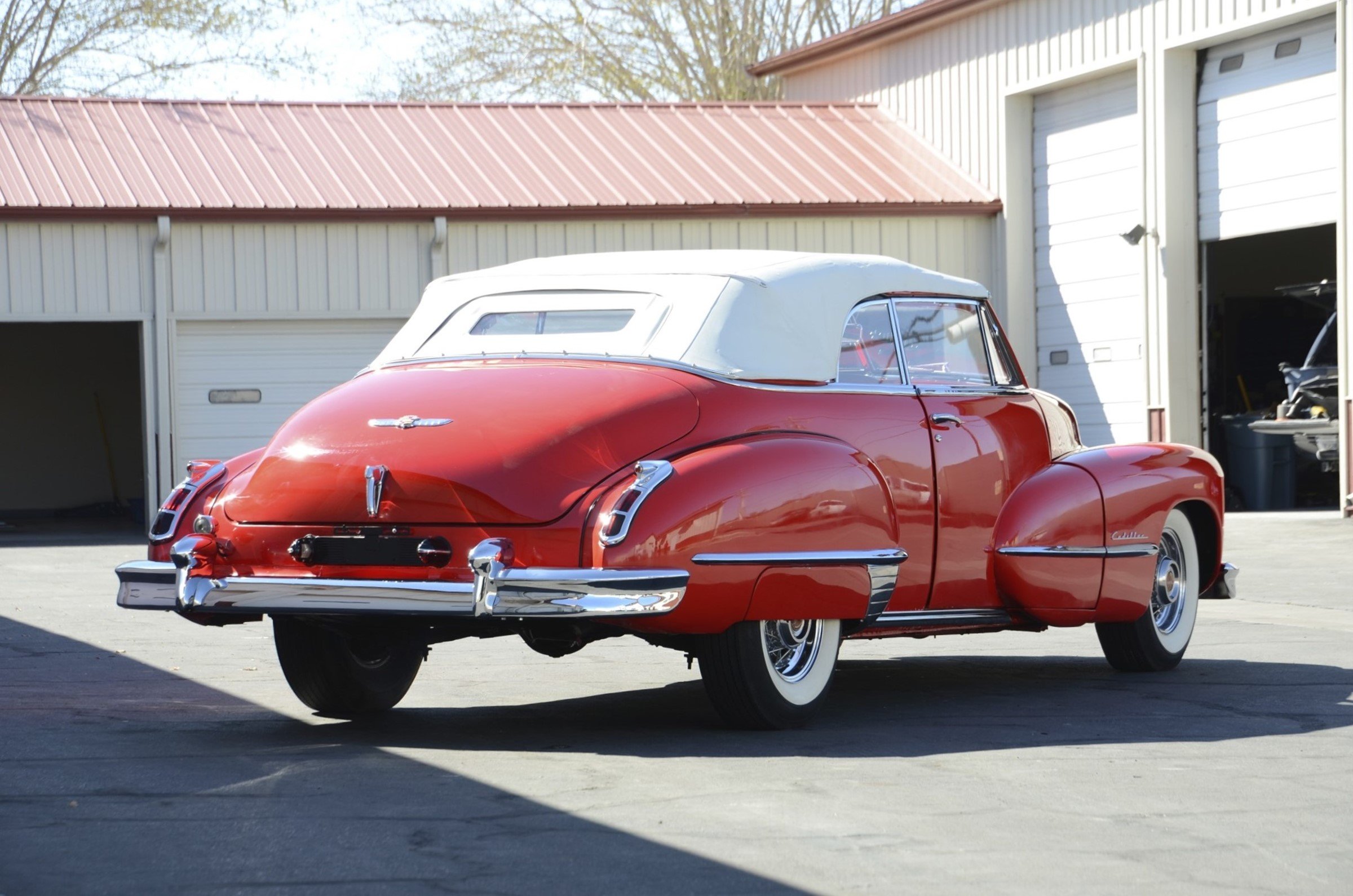 1947, Cadillac, Serie, 63, Convertible, Classic, Old, Vintage, Retro, Red, Usa, 2400x1590 05 Wallpaper