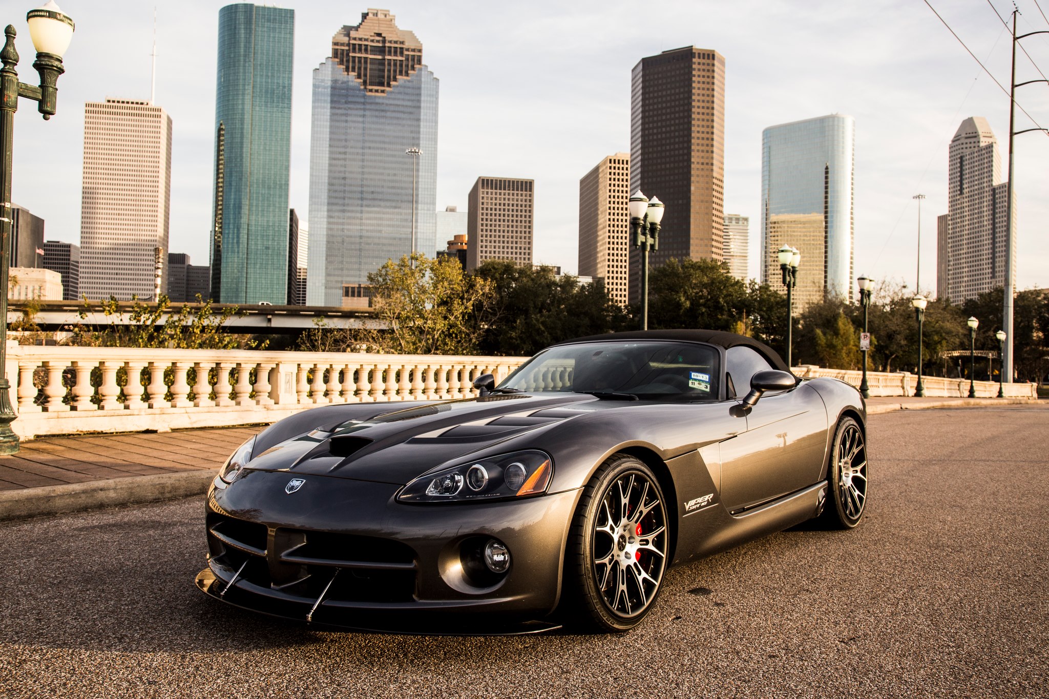 dodge, Viper, Conv, Asphalt, Grey, Luxury, Cars, Cities, Supercar Wallpaper
