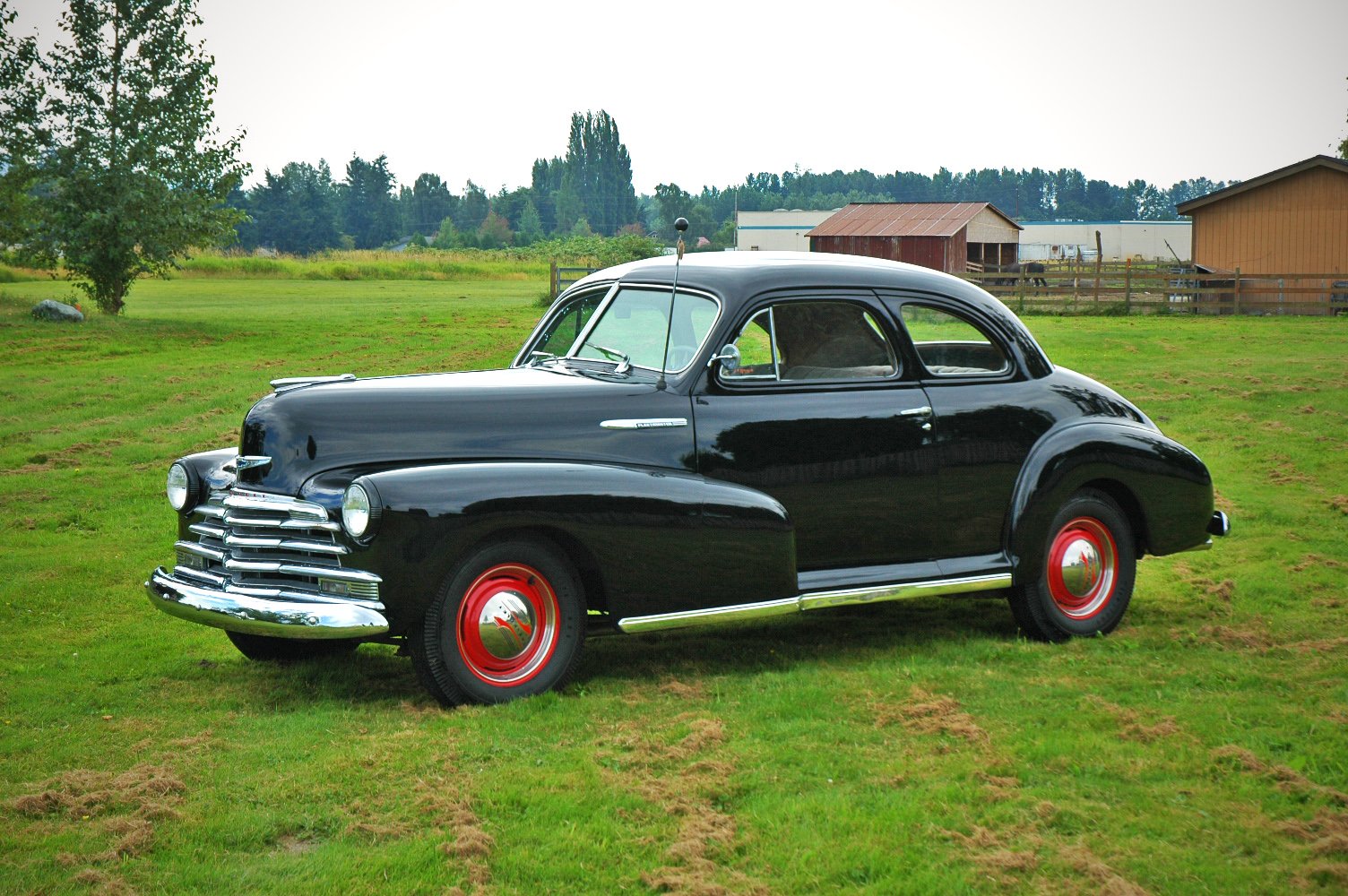 1948, Chevrolet, Chevy, Fleetmaster, Coupe, Classic, Old, Vintage, Usa, 1500x1000 02 Wallpaper