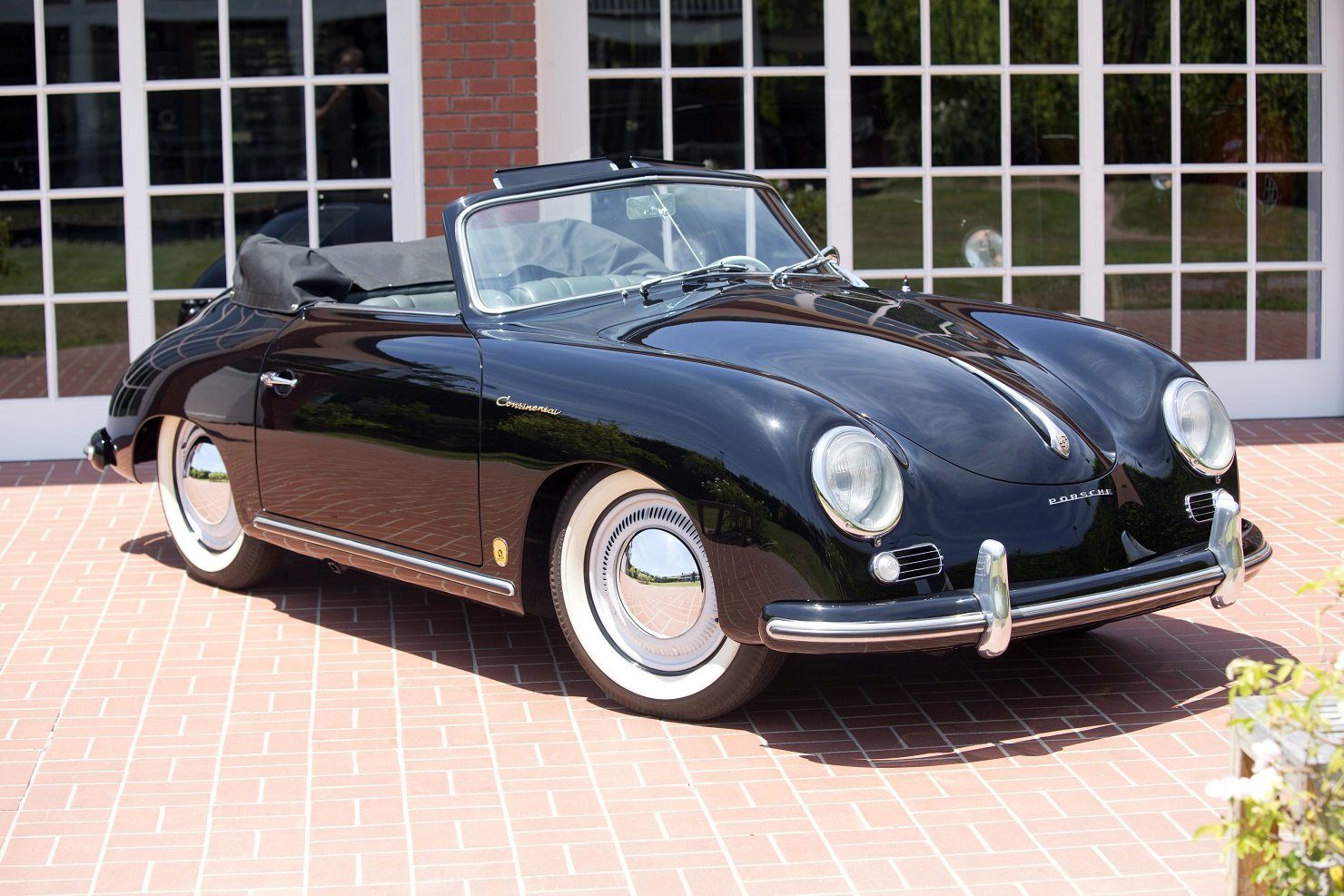 porsche, 356, 1500, Continental, Cabriolet, Cars, Classic, 1954 Wallpaper