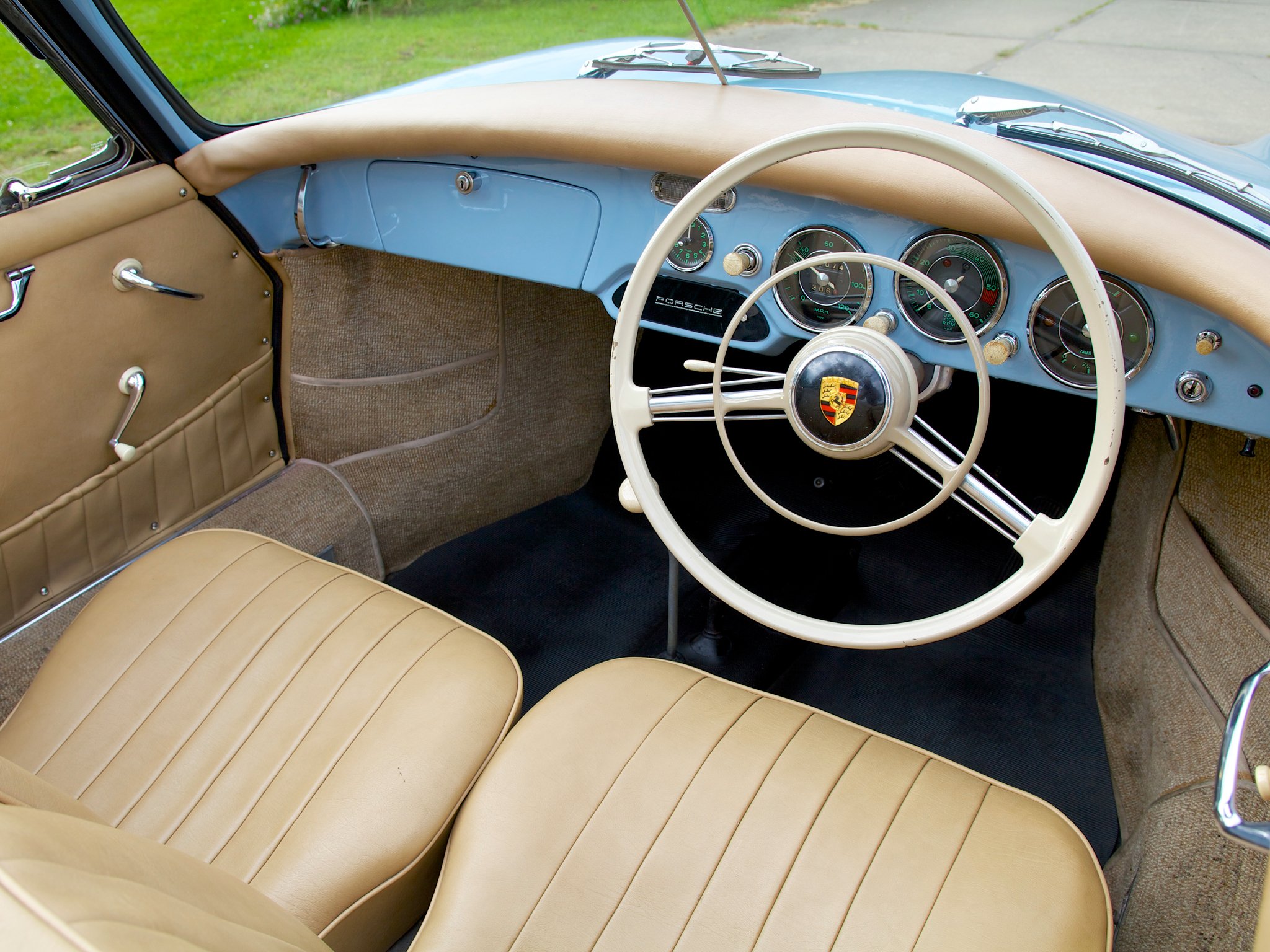 porsche, 356a, 1600, Super, Cabriolet, Cars, Classic, 1958 Wallpaper