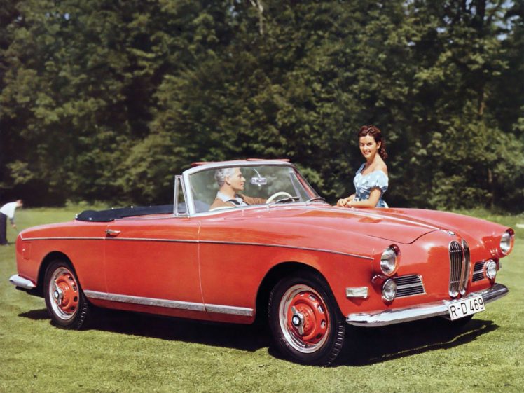 bmw, 503, Cabriolet, Classic, Cars, 1956 HD Wallpaper Desktop Background