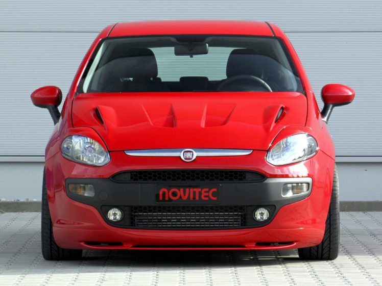 novitec, Fiat, Punto, Evo, Cars, Modified, 2012 HD Wallpaper Desktop Background