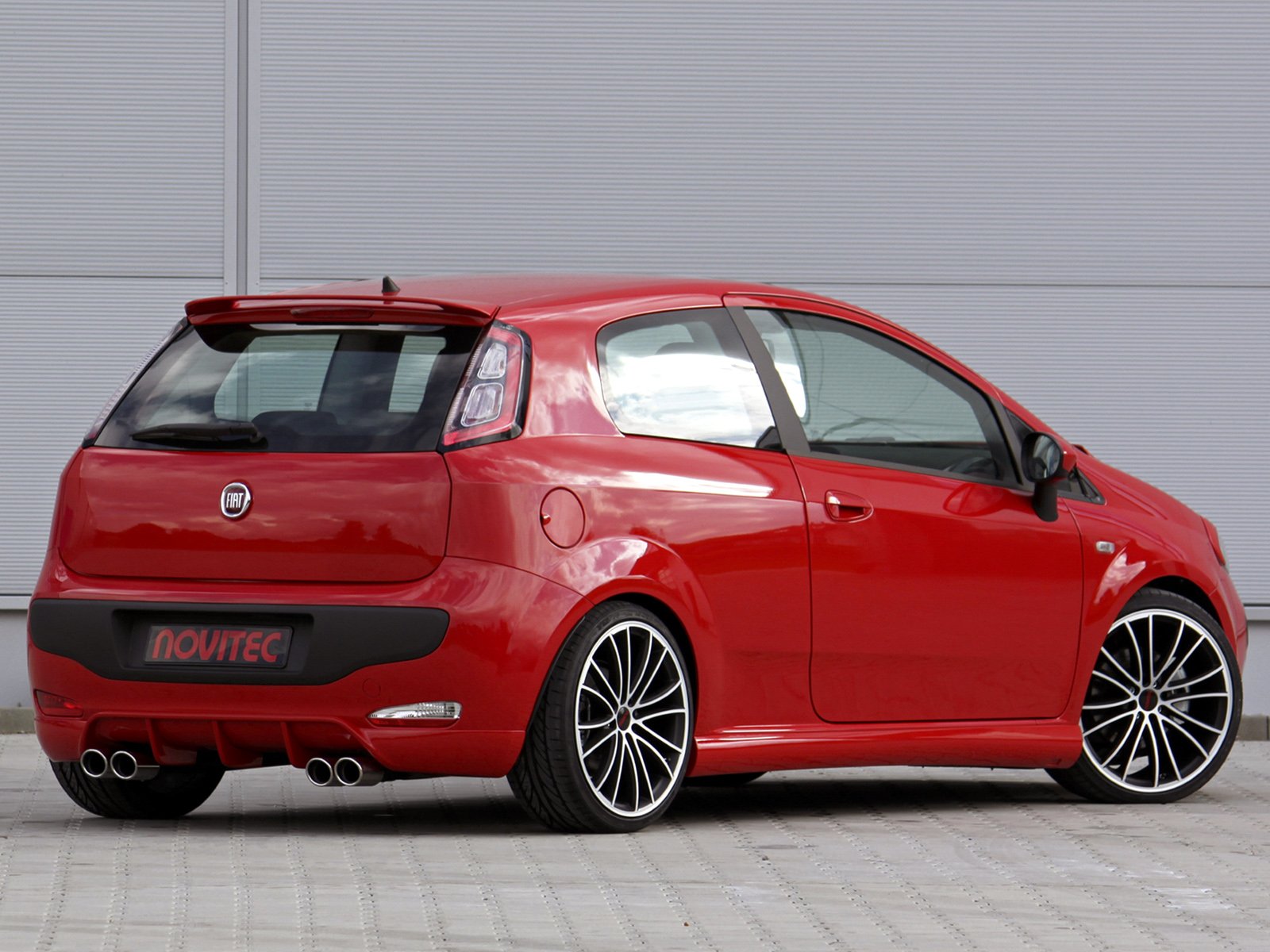 novitec, Fiat, Punto, Evo, Cars, Modified, 2012 Wallpaper