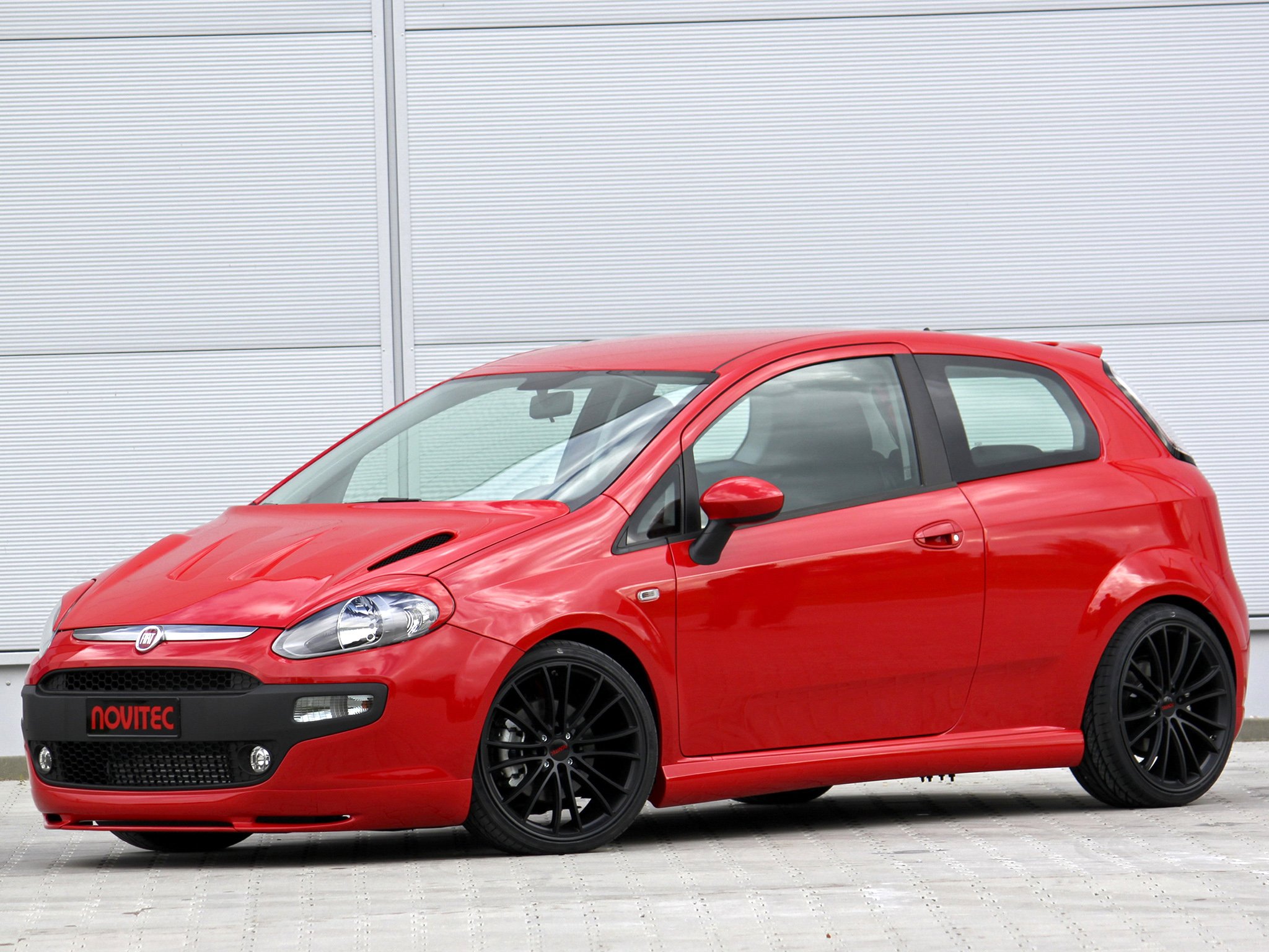 novitec, Fiat, Punto, Evo, Cars, Modified, 2012 Wallpaper