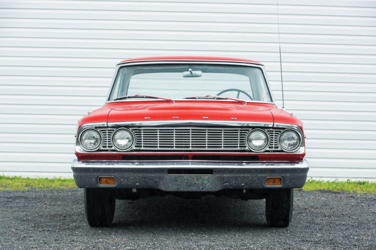 1964, Ford, Fairlane, 500, 2 door, Hardtop, Cars, Classic HD Wallpaper Desktop Background