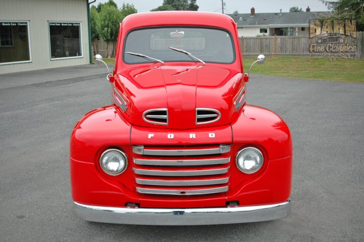 1948, Ford, F1, Pickup, Red, Classic, Old, Vintage, Usa, 1500×1000 11 HD Wallpaper Desktop Background