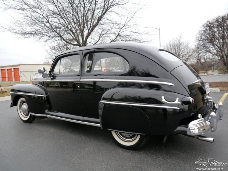 1948, Ford, Super, Deluxe, Sedan, Two, Door, Classic, Old, Vintage, Original, Usa,  05 HD Wallpaper Desktop Background