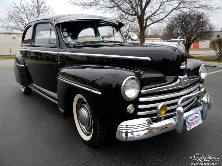1948, Ford, Super, Deluxe, Sedan, Two, Door, Classic, Old, Vintage, Original, Usa,  13 HD Wallpaper Desktop Background
