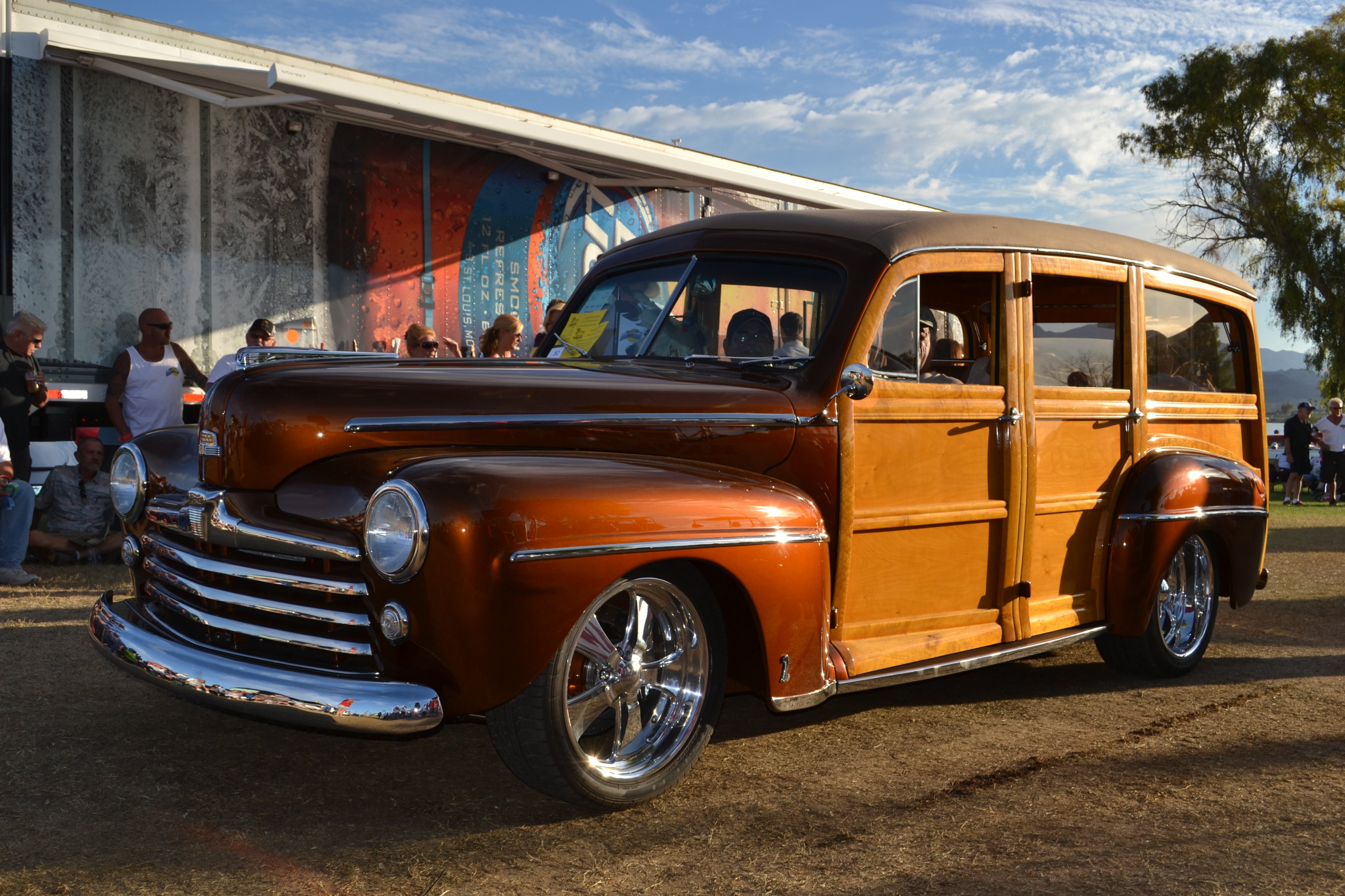 1948, Ford, Woodie, Hotrod, Streetrod, Hot, Rod, Street, Usa,  01 Wallpaper