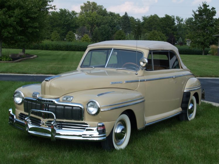 1948, Mercury, Eight, Convertible, Classic, Old, Vintage, Usa, 3254×2448 02 HD Wallpaper Desktop Background