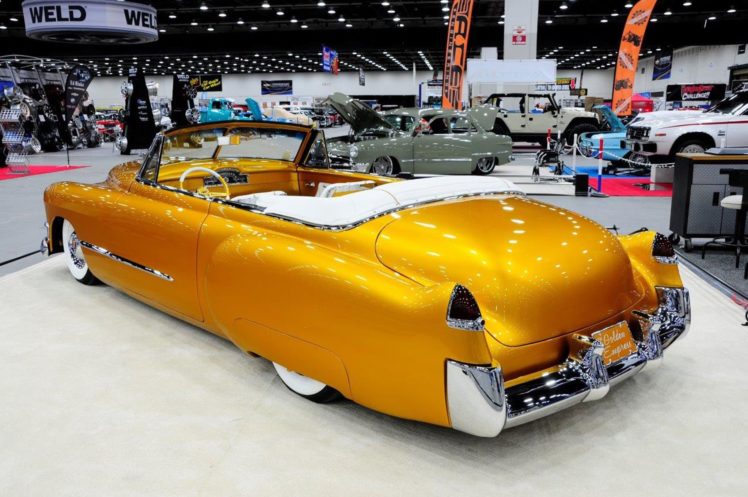 1949, Cadillac, Convertible, Hotrod, Custom, Kustom, Low, Usa, 2048×1360 02 HD Wallpaper Desktop Background