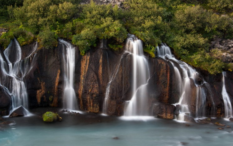 river, Waterfall, Nature HD Wallpaper Desktop Background